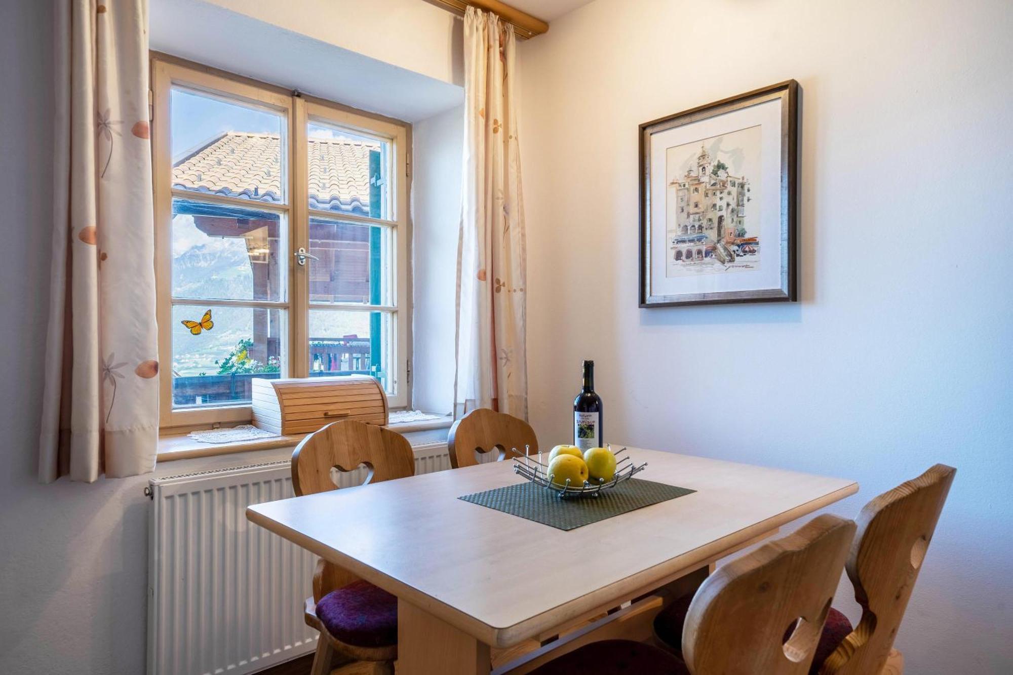 Ferienwohnung Brunjaunhof Schenna Dış mekan fotoğraf